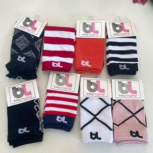 NWT baby leg warmers